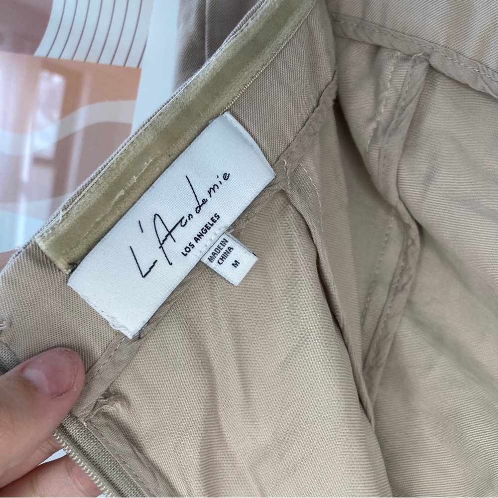 Revolve L’Academie Highway Jumpsuit in Khaki Size M - Picture 3 of 7